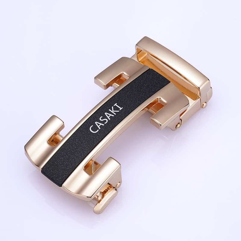 Fivela de cinto masculina fivela automática Slot para cartão calças jovens cinto cabeça fivela acessórios versão coreana
