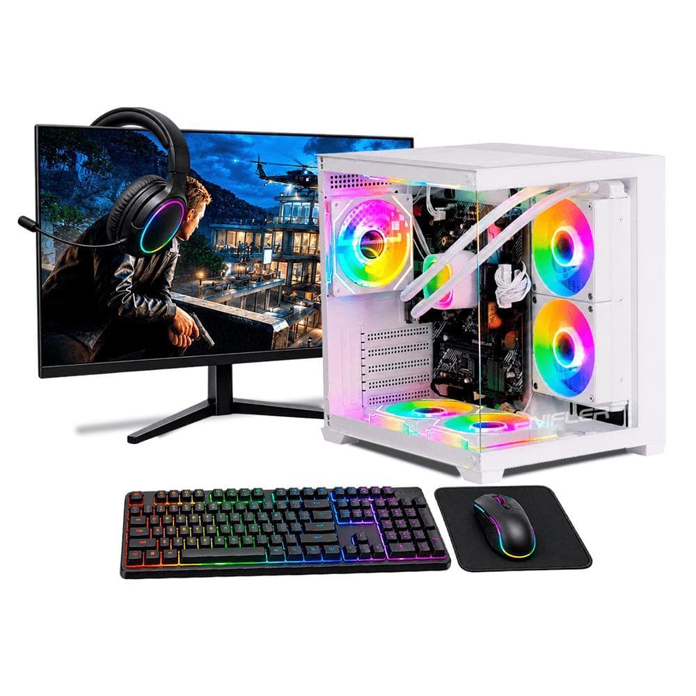 Pc Gamer Completo Ryzen 5 5600Gt, 16Gb Ddr4, Ssd 480GB, 5QUGN0N8-E