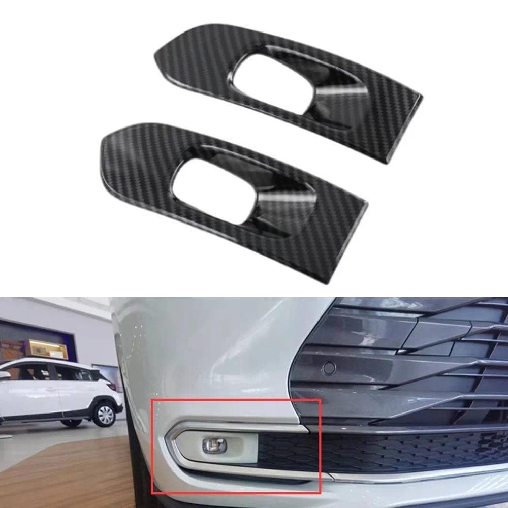Para Toyota Sienna 2022 Frente Do Carro Luz De Nevoeiro Capa Da Lâmpada Guarnição Estilo Exterior ABS Molduras Automóvei