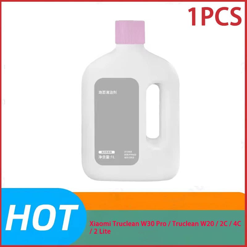 Para Xiaomi Truclean W30 Pro/W20/2C/4C/2 Lite Aspirador De Pó Especial Líquido Limpeza Piso 1L