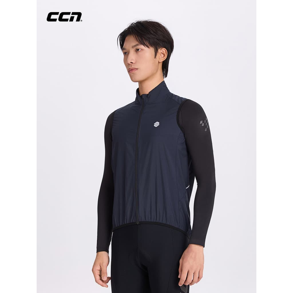 CCN leve colete de ciclismo de quatro cores camisa de ciclismo pára-brisa colete à prova de vento à prova de chuva própr