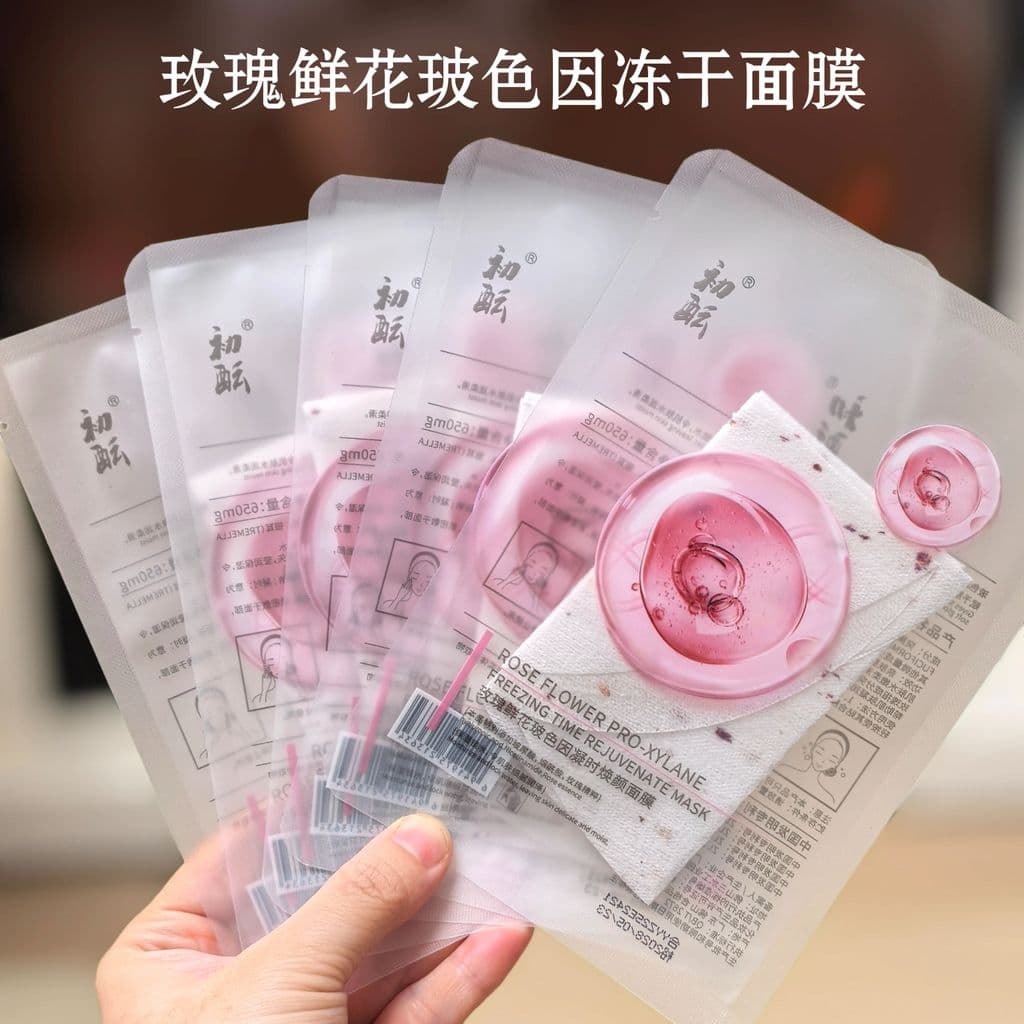 5 peças retorno do rei (Factor ativo) flores Bo cor máscara liofilizada remover amarelo escuro branco branco hidratante