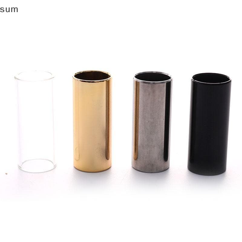 [sum] Barra Deslizante De Guitarra De 60 Mm Em Aço Inoxidável De Metal/Vidro Para Ukulele BR