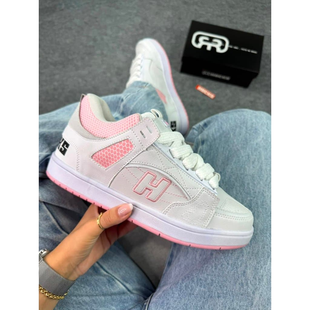Tênis Feminino Masculino Hocks Bold Cristal Confortável Casual Streetwear