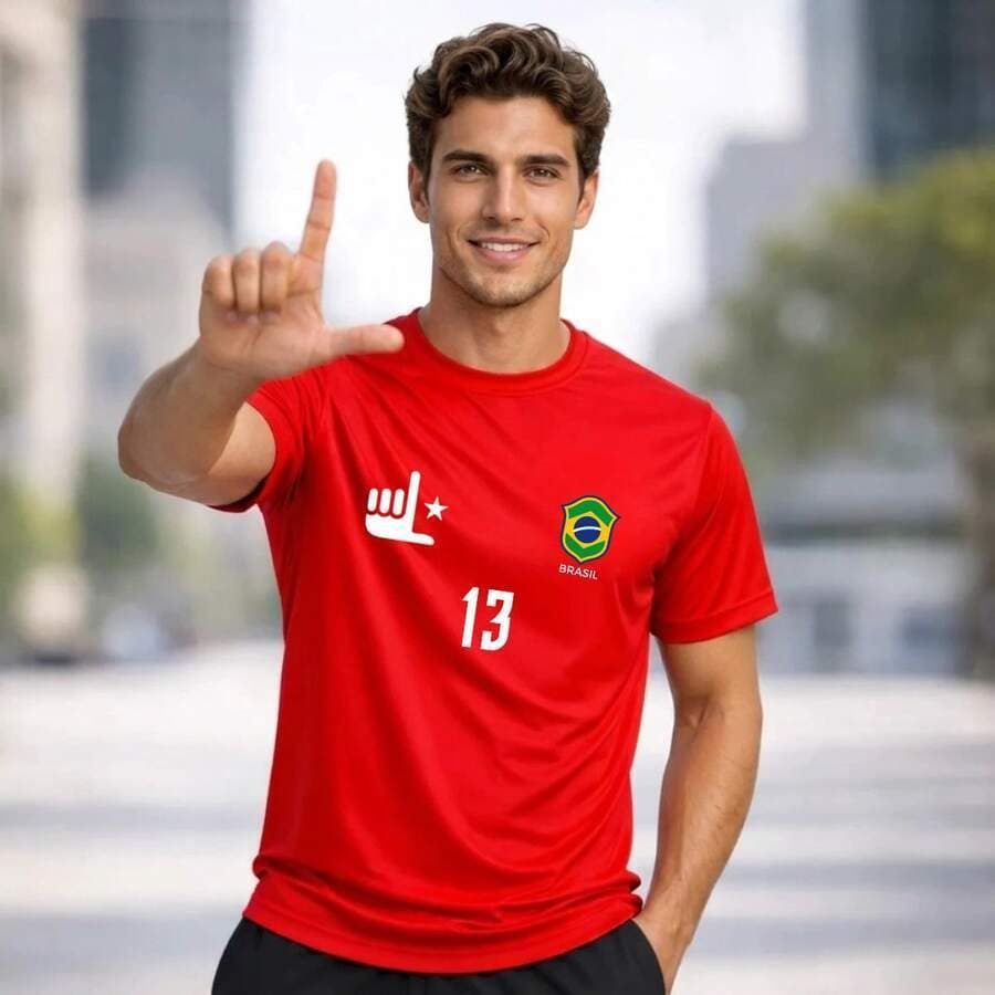 Camiseta Unissex Algodão Premium Faz O L Camisa Moda Um Mundo Melhor Exclusiva 2026