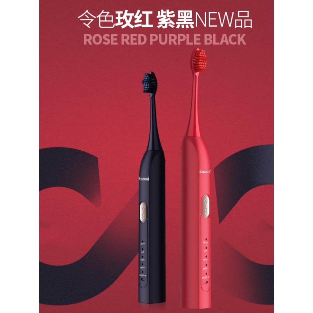 Borui BR-X1 Sonic Escova de Dentes Elétrica Levitação Magnética Carregamento Inteligente Cerdas Macias Cuidados Sensívei