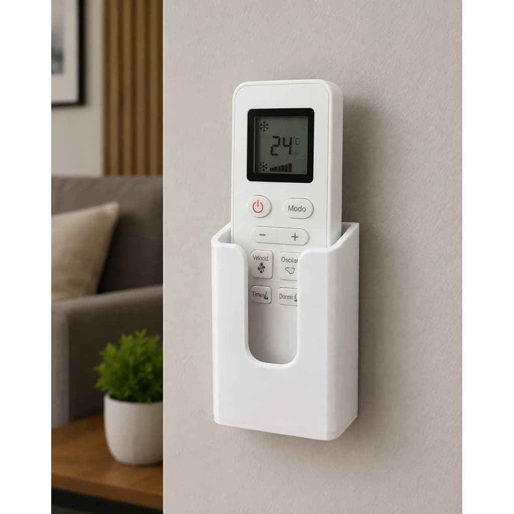 Suporte De Parede Porta Controle Remoto Ar Condicionado Tv