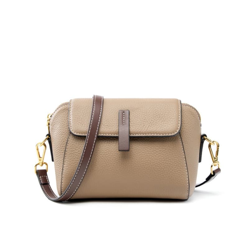 Bolsa De Ombro De Couro Feminina high-end Sentido Versátil Branco Primavera E Verão design Nicho Pequena Mensageiro