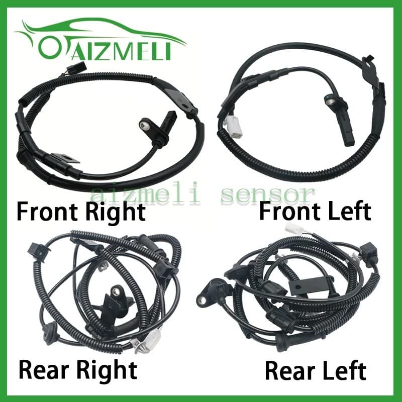 HZY Frente Traseira Esquerda Direita ABS Sensor De Velocidade Da Roda Para Kia Sorento 2007 ~ 2009 3.3L 3.8L 95671-3E300