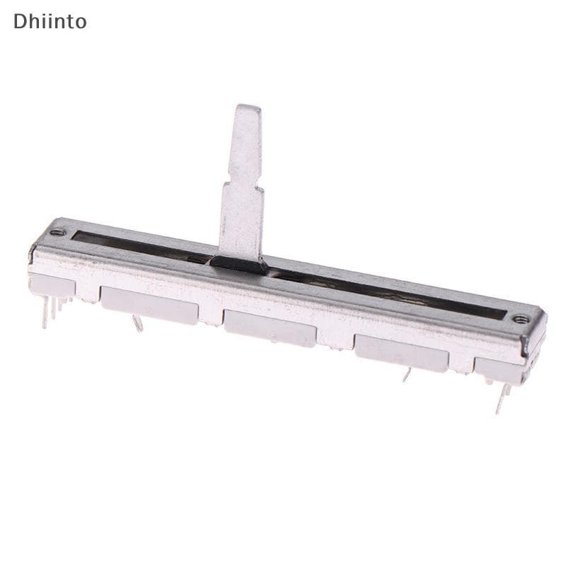 [Dhiint] 1 Peça Para 60mm DJM 350 400 600 700 800 Push Fader Potenciômetro Deslizante Reto DJ Mixer Estéreo