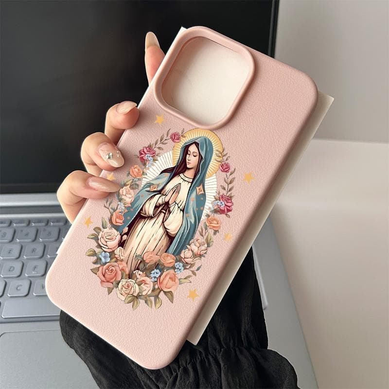Capa para iPhone 11 12 13 14 15 16 17 Pro Max XS Max Capa para celular Com orante com flores rosas