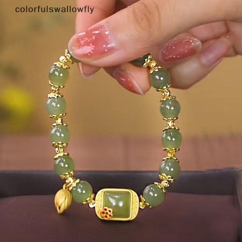 Pulseira Com Pingente De Lótus CSF Vintage Feita À Mão Para Mulheres Presente De Aniversário