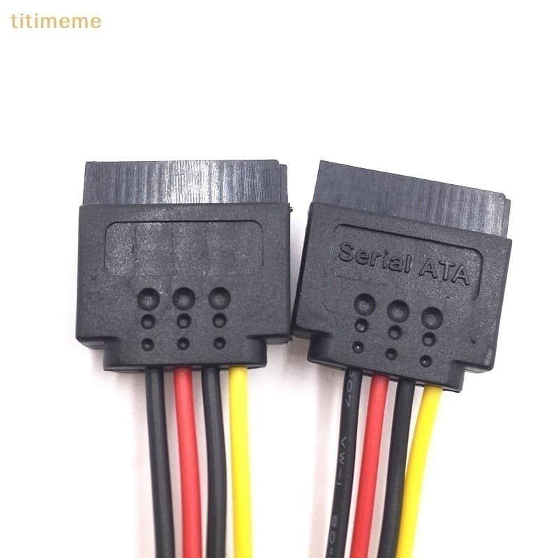 Kit 10 Tr SATA II Alimentação Do Disco Rígido 15Pin - Cabo De Extensão De Energia bc bc