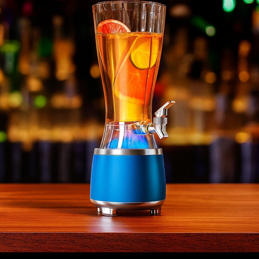 Torre De Chopp Chopeira 25L Com Caixa De Som Bluetooth Dispenser Bebidas DONG