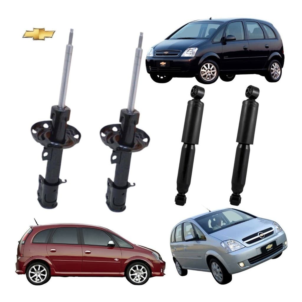 4 Amortecedor Meriva Dianteiro/traseiro Cd Joy Maxx Premium