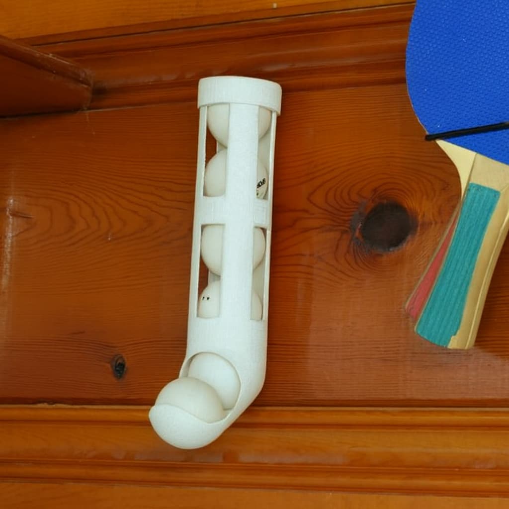 Suporte Organizador de Parede para 6 Bolinhas de Ping Pong Tenis de Mesa C/ Fita dupla Face