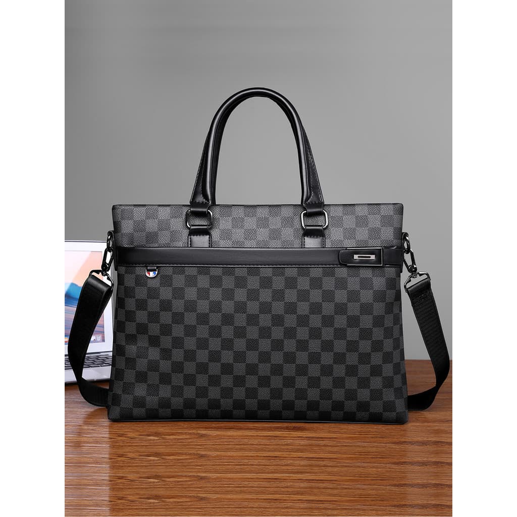Maleta masculina 2025 primavera novo estilo grande capacidade de negócios Casual bolsa masculina moda tendência bolsa xa