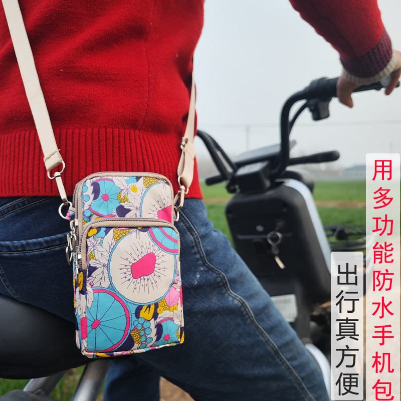 Bolsa para celular feminina Cross-body Mini bolsa pequena verão 2025 para celular mãe idosa bolsa de moedas de dup