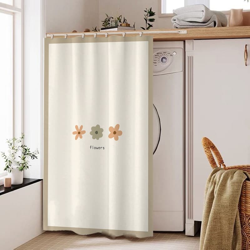 Tambor máquina de lavar roupa protetor solar cortina bloco cortina varanda protetor solar capa à prova dwaterproof água