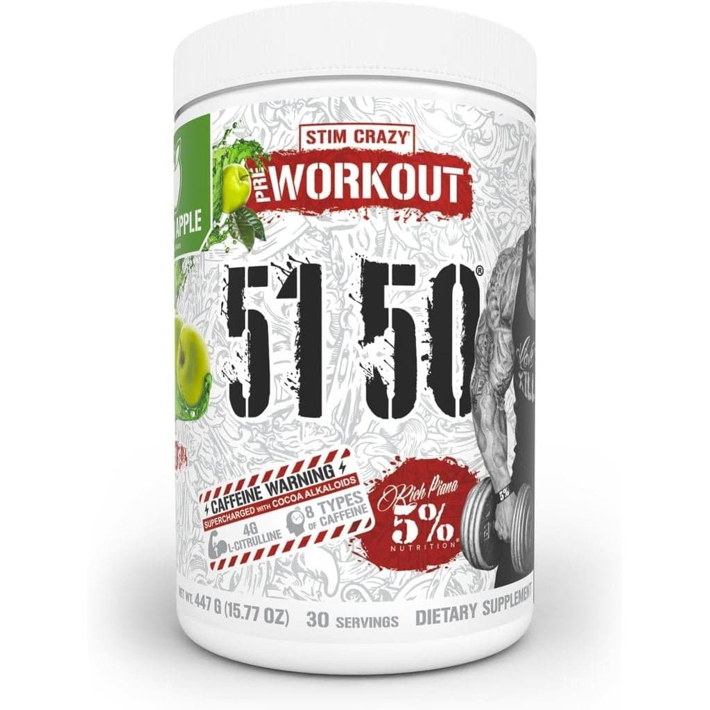 Pó Pré-Treino Piana 5150 Rico em Nutrientes com 5% de Concentração |   Energia Extrema, Foco, Energia e Resistência |