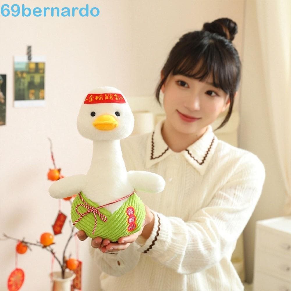 Boneca De Pato BERNARDO Zongzi , Pelúcia Macia De Desenho Animado " Fighting Duck " , Poliéster