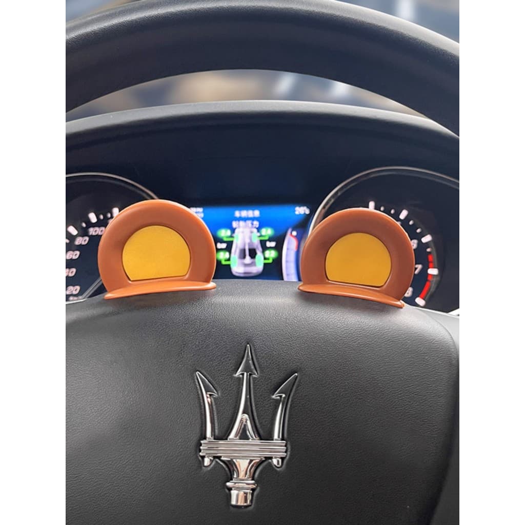 Carro Universal bússola orelhas de gato saída de ar do carro direção painel decoração criativa modificado carro feminino