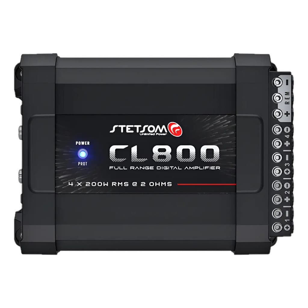 Modulo Amplificador Cl800.4 Stetsom 800w 4 Canais Combat Novo
