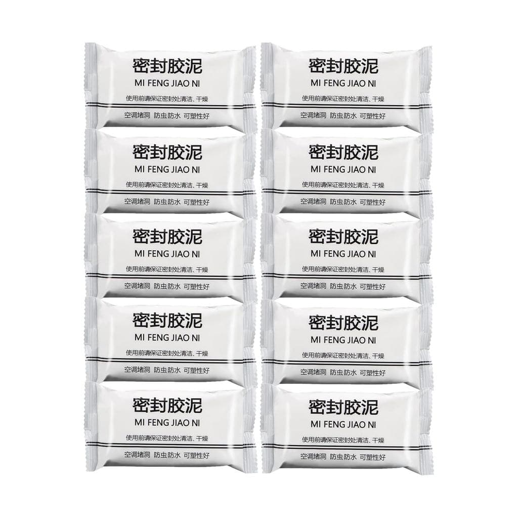Nova Massa Selante Branca Tipo 10, Impermeável, para Reparo de Dutos, Argila Selante, Massa de Reparo Rápido para Conexõ