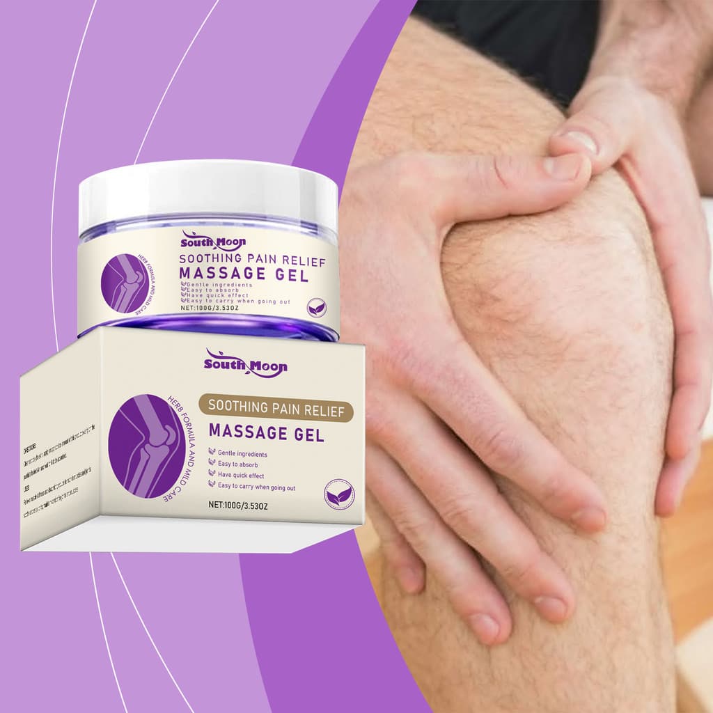 Gel De Massagem Corporal Calmante Para Músculos E Articulações Fórmula Avançada Aliviar A Tensão Promover O Relaxamento
