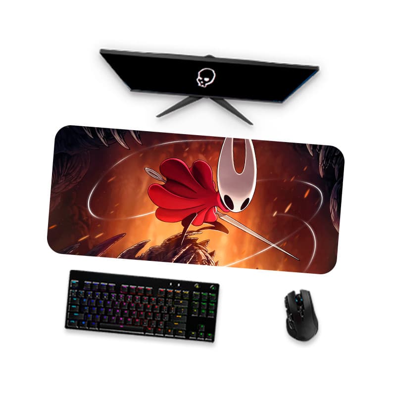 Mousepad Grande Salto de Hornet Hollow Knight Mouse Pad Gamer Grande 90x40 80x40 60x40 70x30 45x40