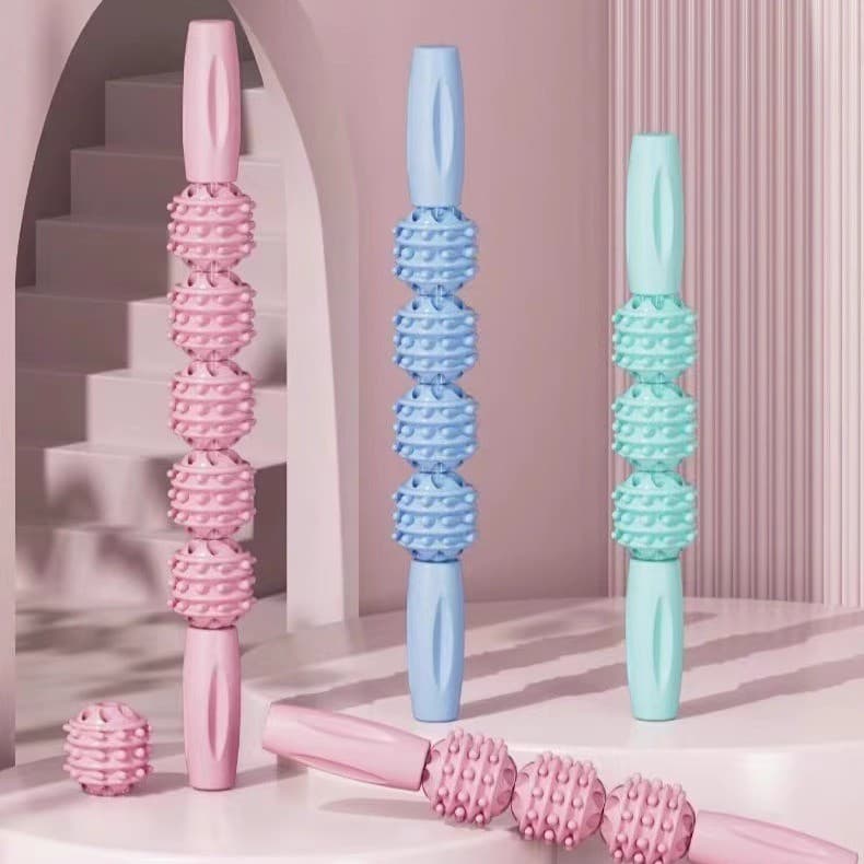Rolo de espuma para relaxamento muscular, anel de Mace, clipe de perna, panturrilha fina, equipamento de massagem profis