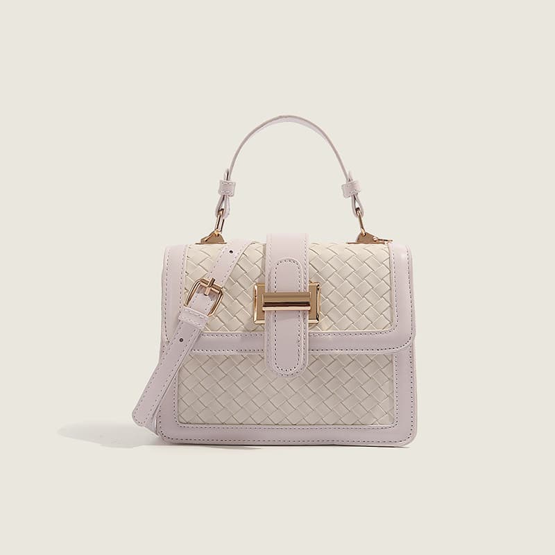Bolsa bolsa transversal feminino High-End textura tecido pequeno saco feminino 2025 novo estilo na moda All-Match ins ni