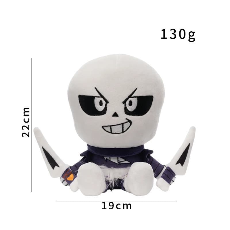 Novos brinquedos de pelúcia criativos e adoráveis baseados no anime/jogo Undertale Cross, adequados tanto para meninos q