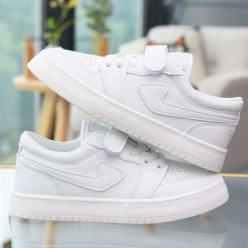 Tênis infantis sapatos brancos 2026 primavera outono novo estilo meninos meninas sapatos primavera sapatos casuais