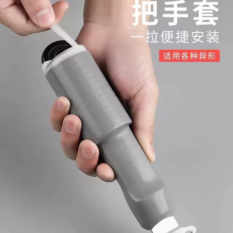 Wok alça Anti-escaldante capa de isolamento térmico espátula de ferro plano resistente a altas temperaturas aperto de Si