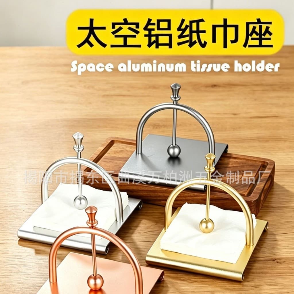 Suporte de tecido para restaurante ocidental, suporte de tecido para mesa de jantar comercial, guardanapo quadrado, supo