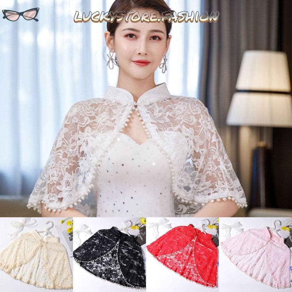 LUCKYSTORE Capa De Baile De Noite Cosplay Macia Acessórios De Casamento Xale De Tule Noiva