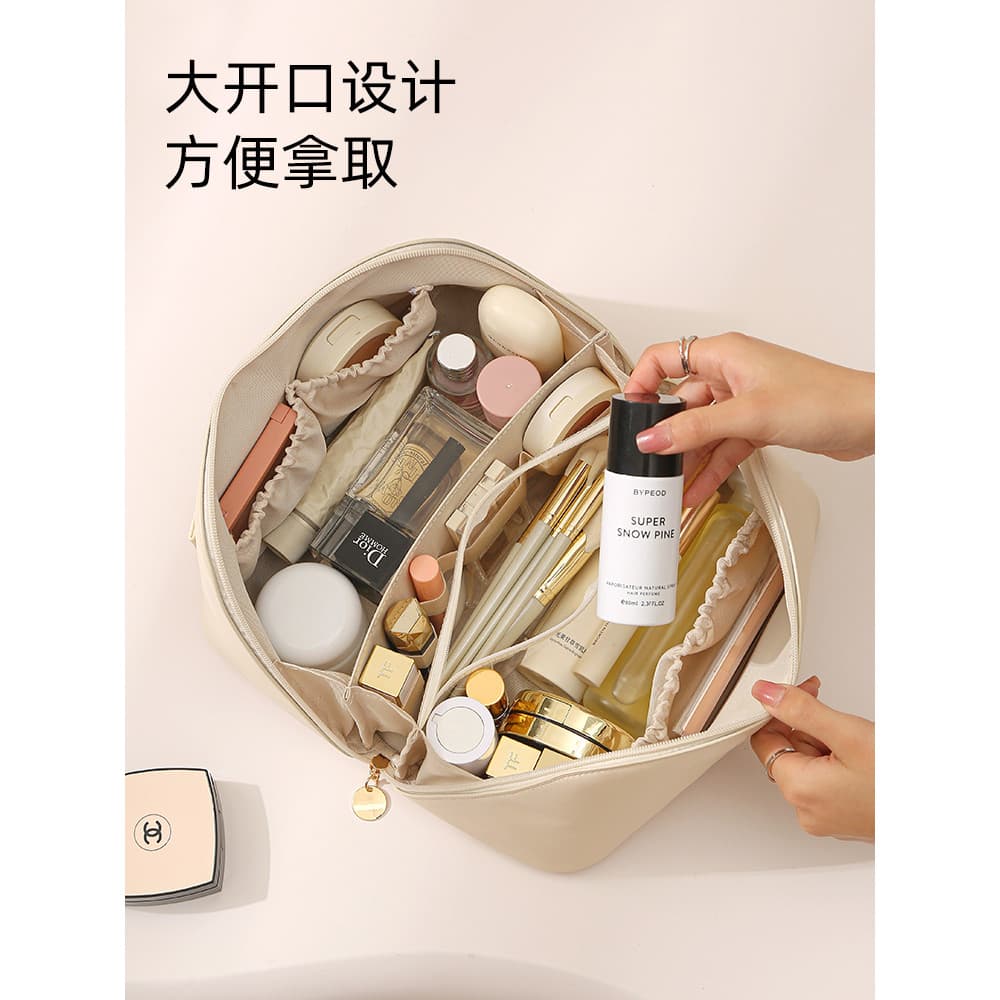 Bolsa cosmética feminina 2026 nova grande capacidade portátil High-End saco de armazenamento de cosméticos saco de higie