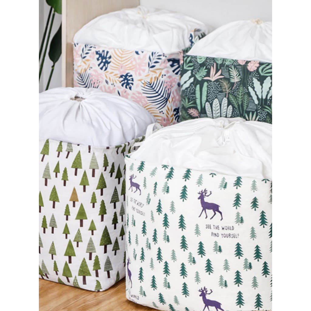 Frete grátis mais de 3 peças 100L Super grande capacidade saco de armazenamento dobrável cordão roupas sujas cesta casa