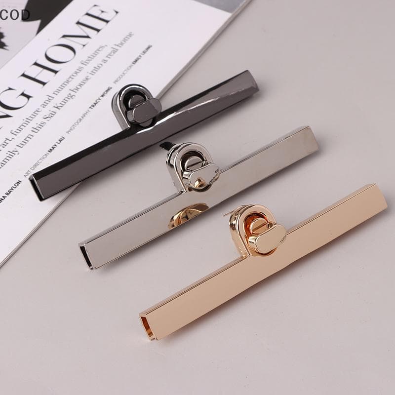 [QYA] 1 Peça Bolsa Vintage Com Fecho De Metal , Botão Giratório Para DIY , De Couro Artesanal , Hardware Elegante , Aces