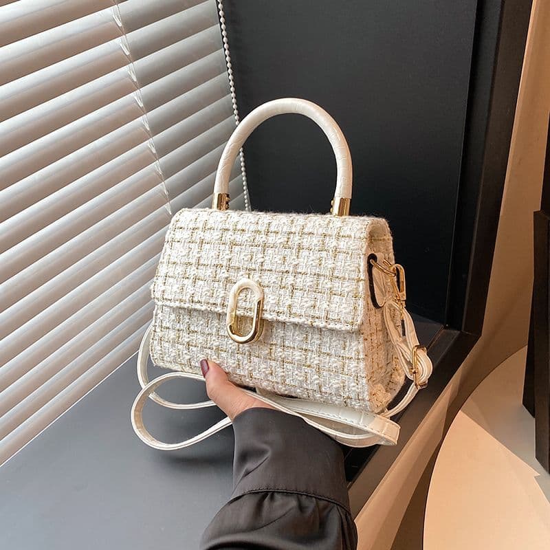 Bolsa feminina novo estilo moda de um ombro portátil saco do mensageiro pequeno quadrado saco High-End sentir elegante t