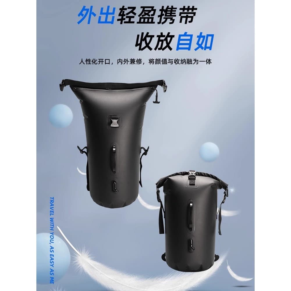 Flutuante completo à prova dwaterproof água saco de armazenamento flutuante natação balde à prova dwaterproof água saco