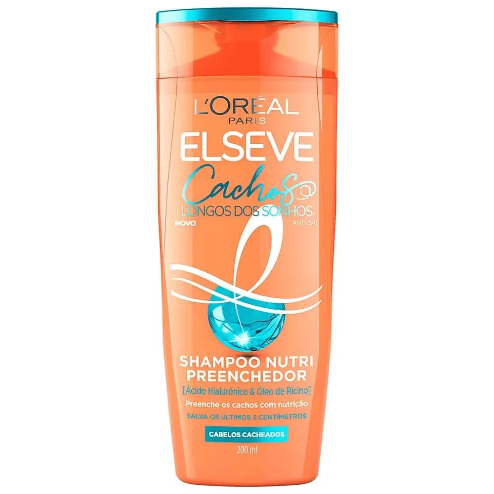 Shampoo Cachos Longo dos Sonhos Elseve Loréal Paris 200ml