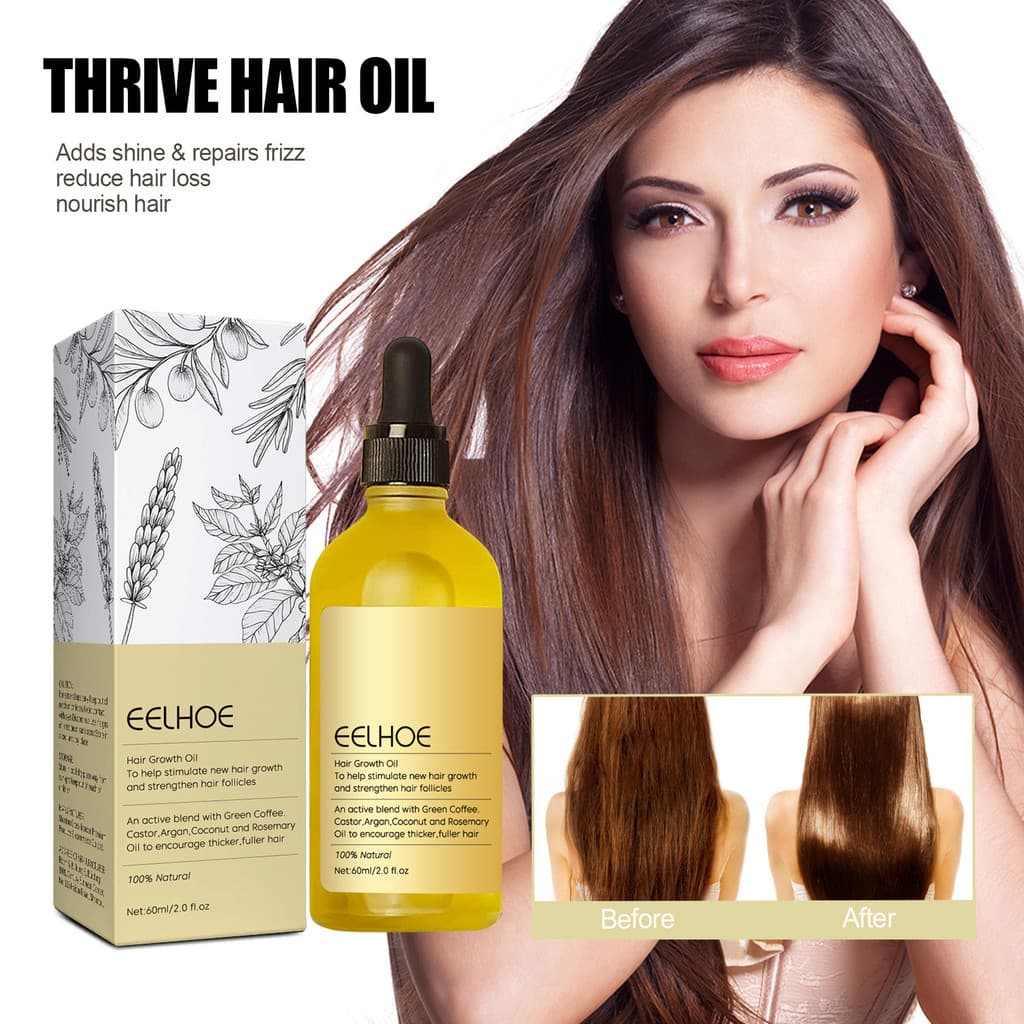 Óleo de Alecrim DC7Q Eloy para Crescimento Capilar, Óleo Natural para Crescimento Capilar, Nutre as Raízes do Cabelo, Pr