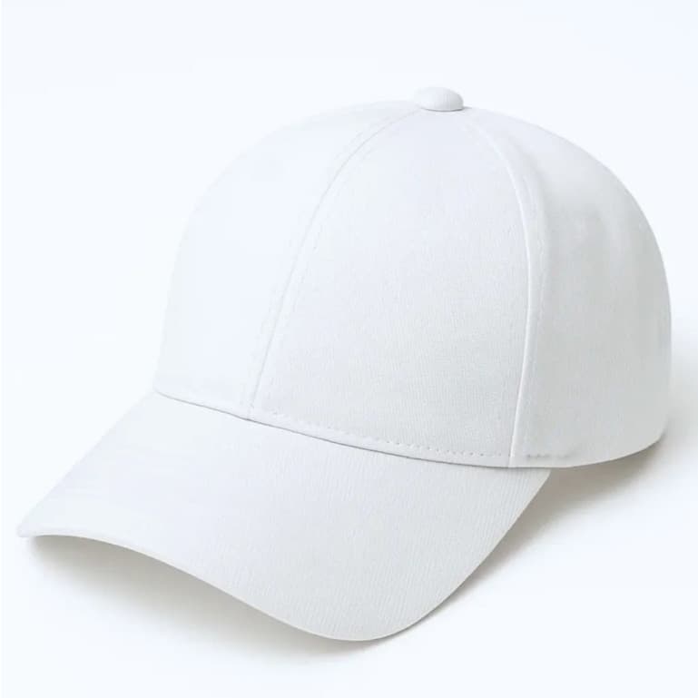 Boné liso Básico Ajustável Branco Aba Curva Unissex Super Leve Feminino Masculino