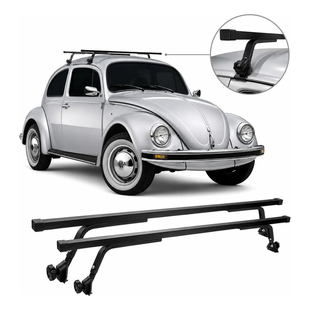 Rack De Teto Travessa Bagageiro Volkswagen Fusca 1959 A 1994