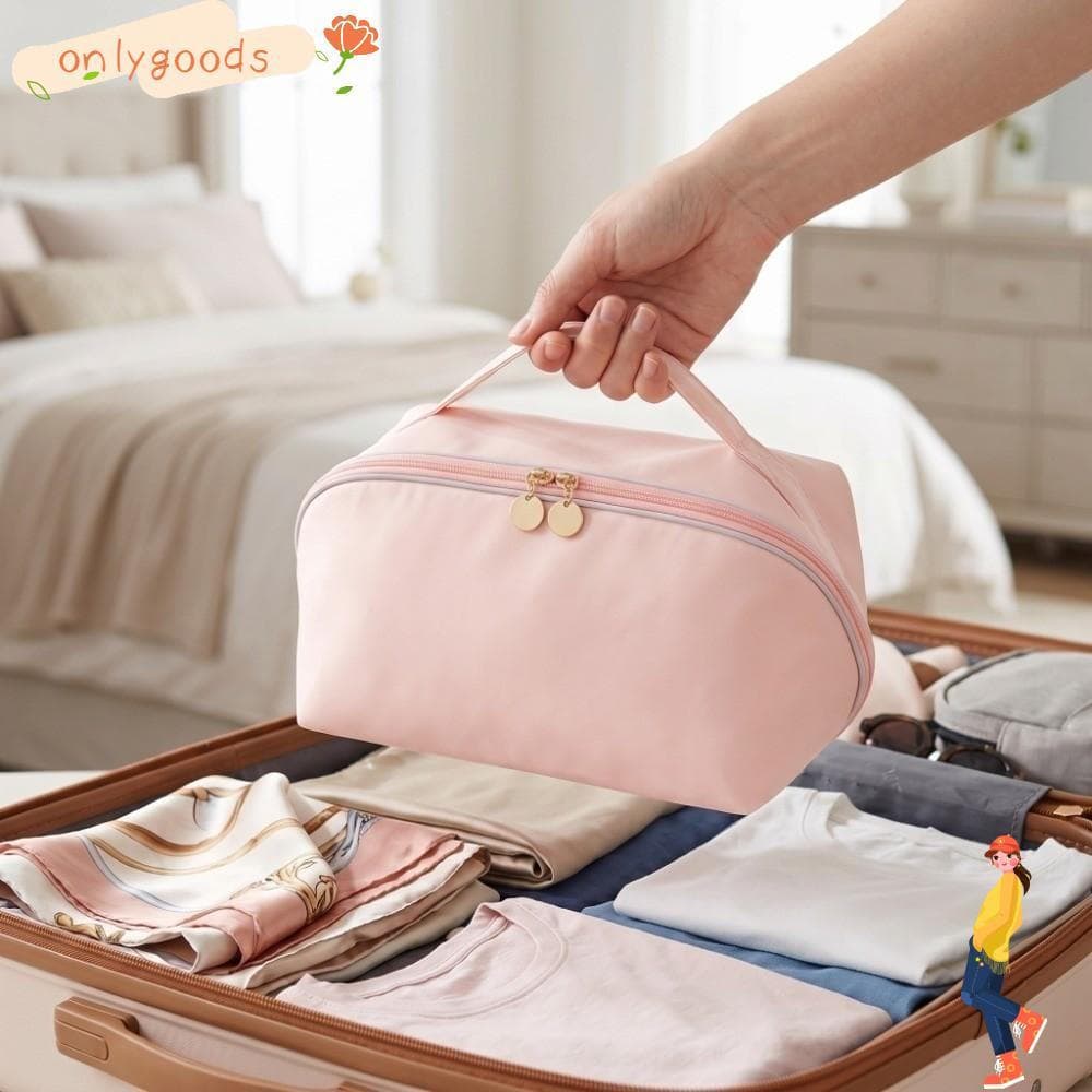 OYY Bolsa De Roupa Íntima De Viagem , Organizador De Meias De Calcinha Dobrável De Alta Capacidade , Armazenamento De Ba