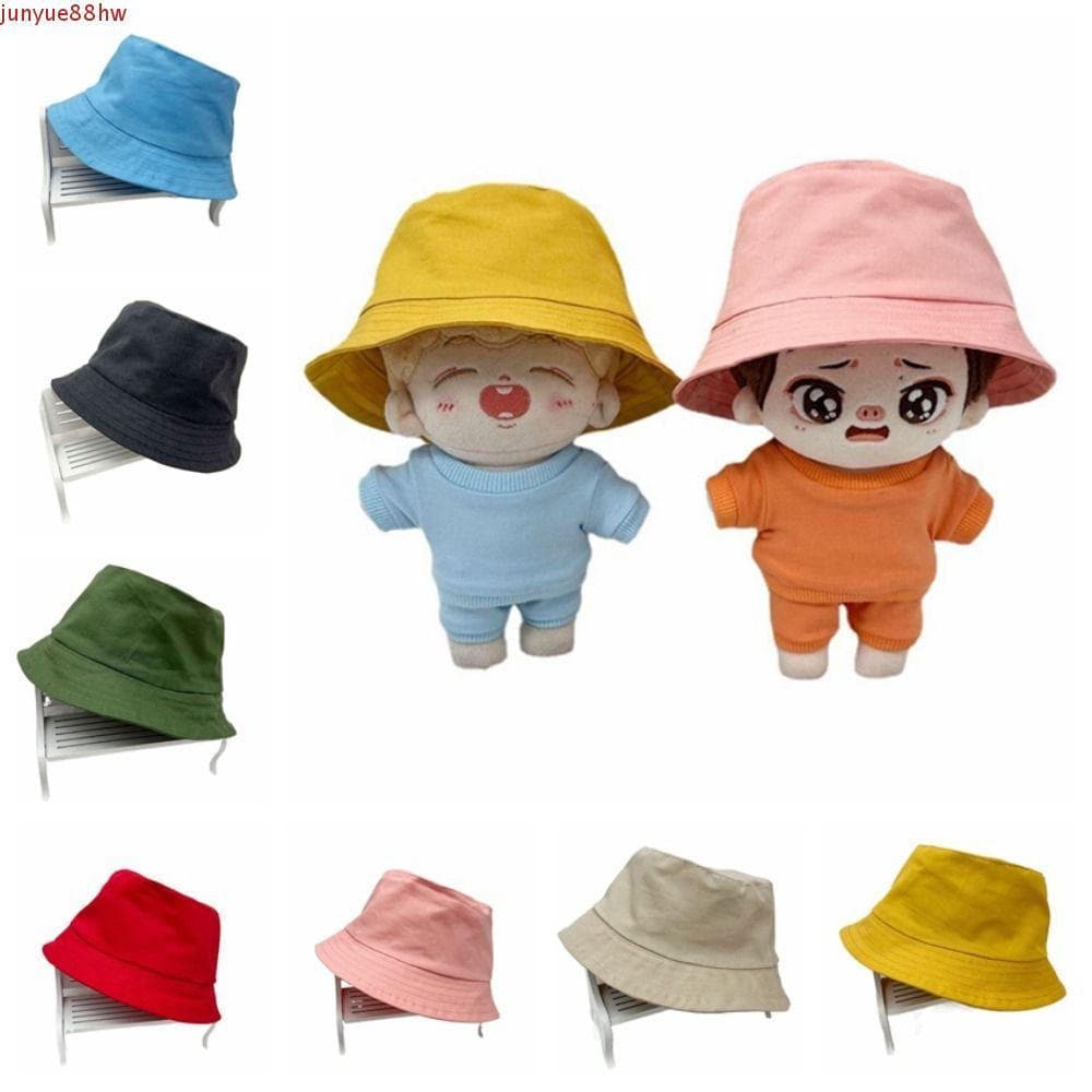Chapéu Balde Em Miniatura JUNYUE , Mini Bonecas De Algodão Fofas , De Pescador Colorido Boneca DIY