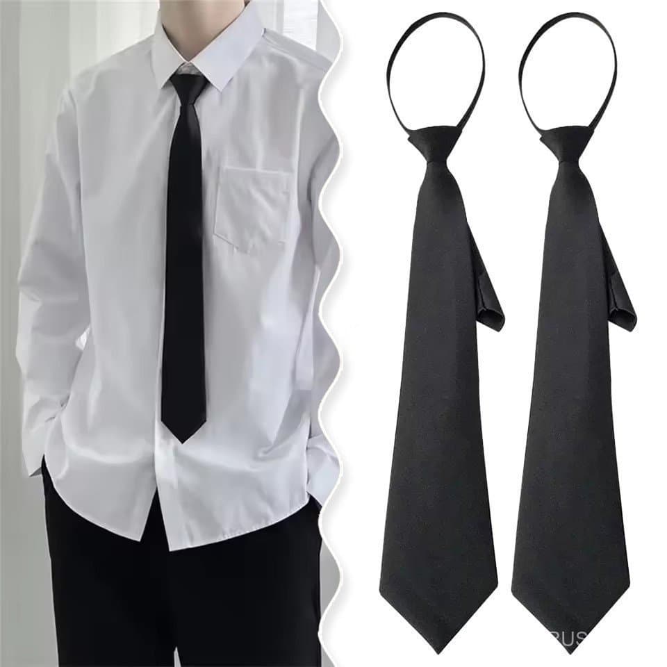 Gravata Preta Masculina, Segura, Unissex, Vestuário, Gravata, Funeral, Gravata Fosca