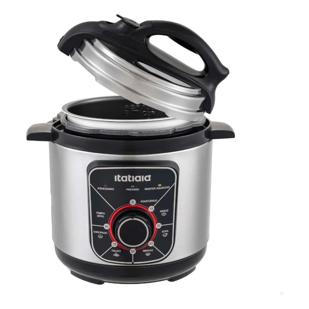 Panela Pressão Elétrica Itatiaia Essencial 3 Litros Inox 127